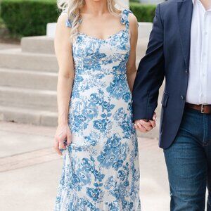 Reformation Nikita Dress Pompadour, size 4